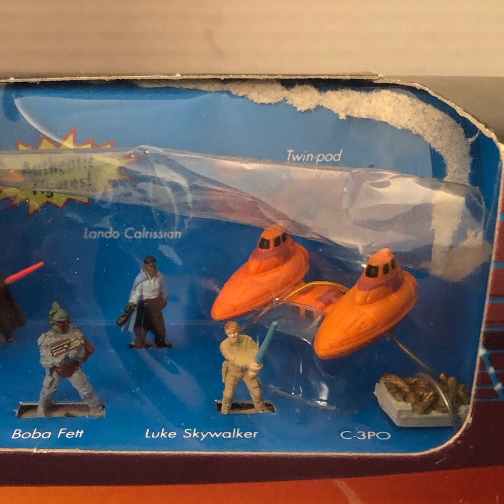 Star Wars Micro Machines Boba Fett/Cloud City Playset - Picture 11 of 14